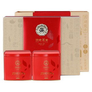 顶峰茶业 特级a绿茶 西湖龙井(礼盒装)