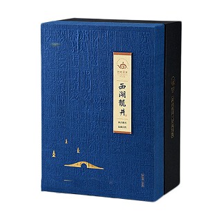 顶峰茶业 头采西湖龙井(精品蓝锡罐礼盒装)