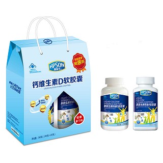惠普生钙维d软胶囊礼盒