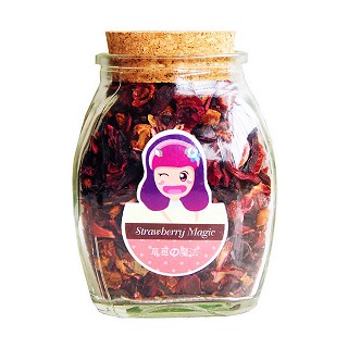 茶小妖 魔法果粒茶 草莓水果茶(永生活力)