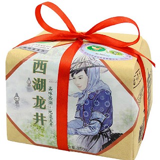 梅府茗家 采茶女 明前一级西湖龙井茶(品道)