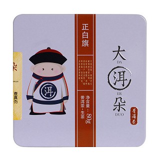 大洱朵 正白旗九宫格普洱生茶(大洱朵)
