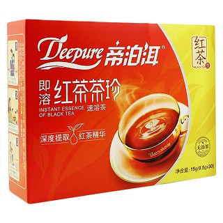 帝泊洱 云南滇红茶 即溶红茶茶珍(天士力帝泊洱生物茶)