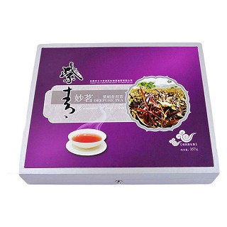 帝泊洱 紫娟普洱茶 云南生茶(天士力帝泊洱生物茶)