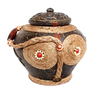 滇湘 云南特色茶雕普洱茶生茶(麻绳款)