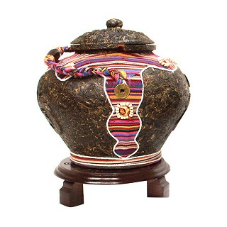 滇湘 云南特色茶雕老茶头普洱茶熟茶(布艺款)