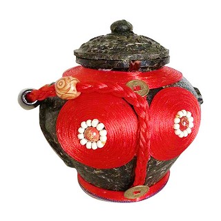 滇湘 云南特色茶雕普洱茶生茶(红绳款)