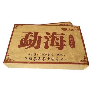 滇湘 勐海古树普洱茶砖(茶蟲)