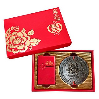 滇湘 普洱茶婚礼喜茶饼(喜结良缘)