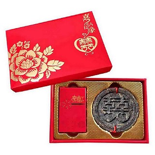 滇湘 普洱茶婚礼喜茶饼(喜结良缘)