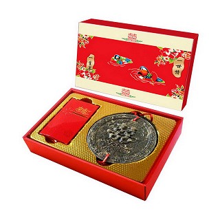 滇湘 普洱茶婚礼喜茶饼(鸳鸯礼盒)