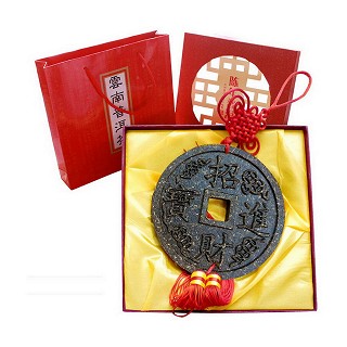 滇湘 普洱茶 挂件茶饼(招财进宝)
