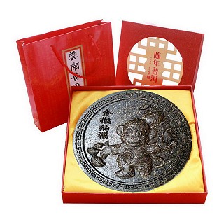 滇湘 工艺茶摆件 普洱茶饼(金猴纳福)