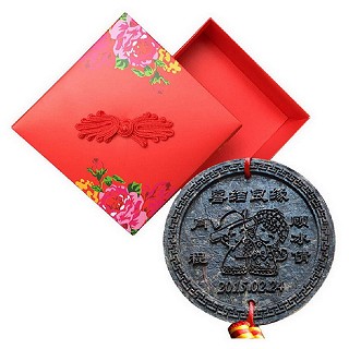滇湘 普洱茶婚礼喜茶饼(茶蟲)