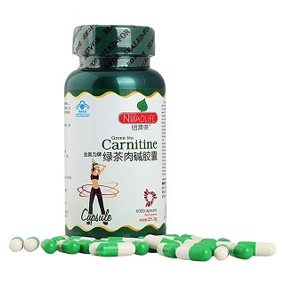 纽澳莱 肉碱胶囊 左旋肉碱茶多酚(健澳康)