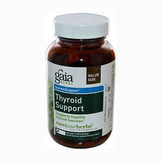 gaia herbs 甲状腺健康液体胶囊(210粒)