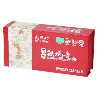 光照人 有机铁观音 清香型乌龙茶(红牡丹礼盒)