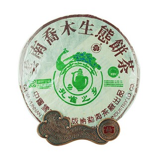 大益 普洱茶 2004年孔雀之乡乔木生态青饼(大益)