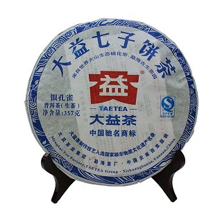 大益 2012年银孔雀 普洱茶生茶(大益)