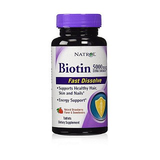natrol biotin 养发防脱发维生素h片剂(natrol)