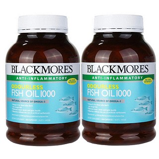 blackmores 澳佳宝超浓缩无味深海鱼油胶囊2瓶(澳佳宝)