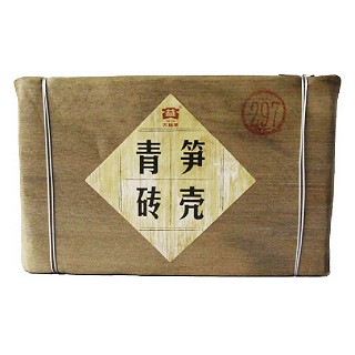 大益 2012年笋壳青砖 普洱茶生茶(大益)