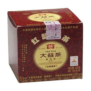 大益 2010年红韵圆茶 普洱茶熟茶(大益)