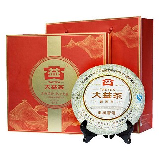 大益 101批玉润普饼 普洱茶熟茶(礼盒装)