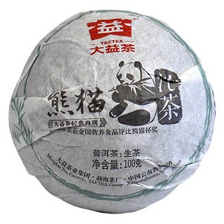 大益 2012年熊猫沱茶 普洱茶生茶(大益)