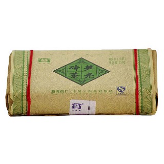 大益 2007年笋壳砖茶 普洱茶生茶(大益)