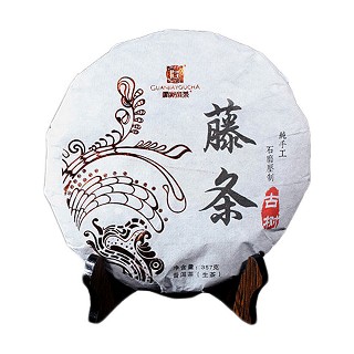 官家有茶 藤条古树茶 七子饼茶(官家有茶)