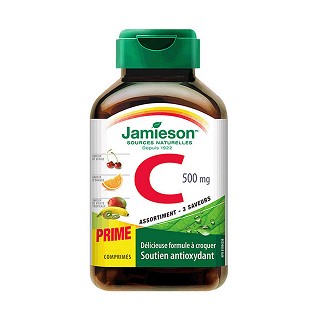 jamieson 天然维生素c咀嚼片(la)