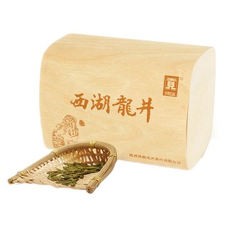 贡牌 天赐精品级 西湖龙井(桦木礼盒)