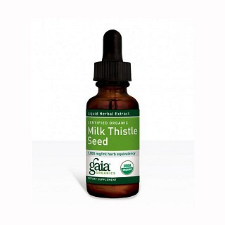 gaia herbs 牛奶蓟籽粒滴剂(gaia)