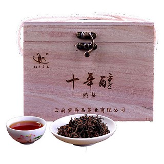 红元 十年醇 宫廷普洱熟茶(礼盒装)