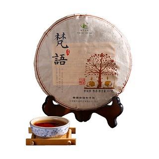 红元 禅茶梵语 云南普洱熟茶(望再品)