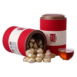 红元 糯香小沱茶 普洱熟茶(望再品)