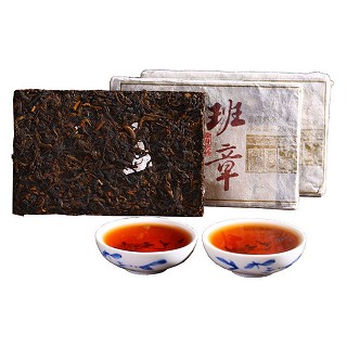 红元 老班章普洱熟茶 金芽贡砖(望再品)