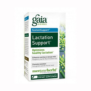 gaia herbs 促进泌乳液态素食胶囊(gaia)
