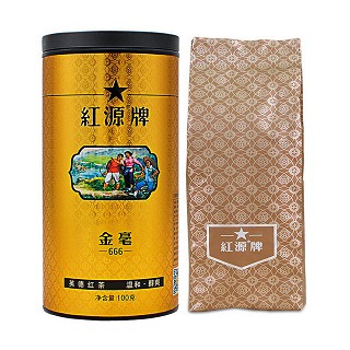 红源牌茶叶 英德红茶(金毫666)