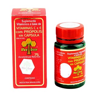 wax green 蜂胶胶囊 400毫克(巴西wax green唯绿)