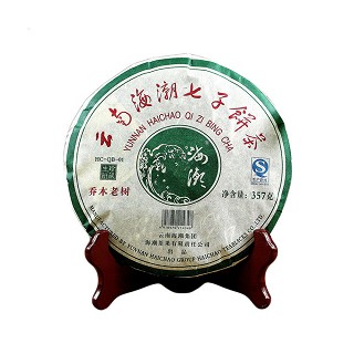 海潮 乔木老树普洱生茶(海潮海潮茶果)