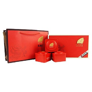 风雅苑 私房茶礼盒装大红袍(红盒紫袋)