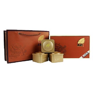 风雅苑 私房茶礼盒装大红袍(棕盒橙袋)