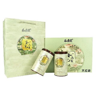 风雅苑 春色满园礼盒装大红袍(荷花橙袋)