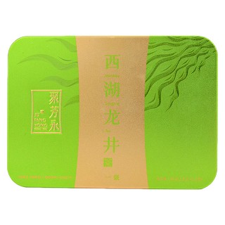 聚芳永 一级嫩绿 西湖龙井(铁盒装)