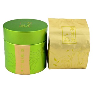 聚芳永 雨前龙井春茶(铁罐装-嫩绿)