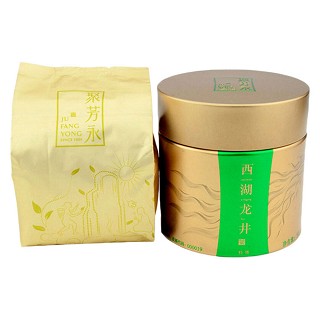聚芳永 金色铁罐装 明前龙井春茶(福海堂茶业生态)