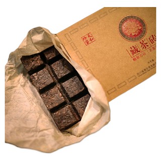 天和珍宝 四川黑茶叶 巧克力小方砖茶(茗里藏茶)