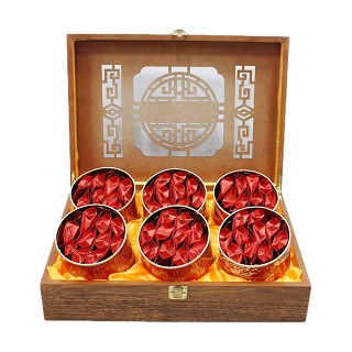 君享 实木礼盒装 武夷山金骏眉(如意)